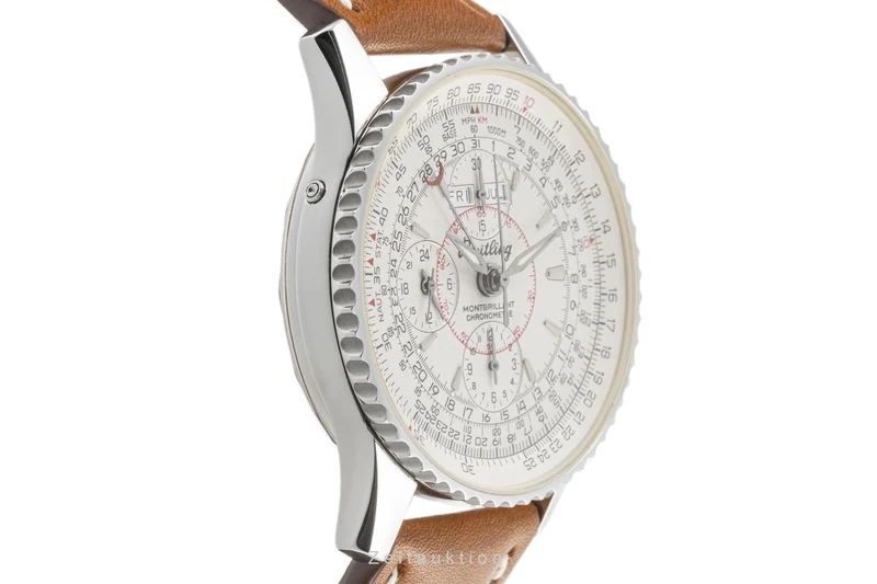 Breitling Montbrillant Datora chronograph steel automatic men's watch A21330 [2302555]