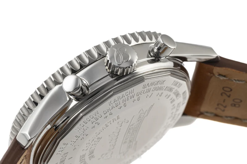 Breitling Montbrillant Datora chronograph steel automatic men's watch A21330 [2302555]