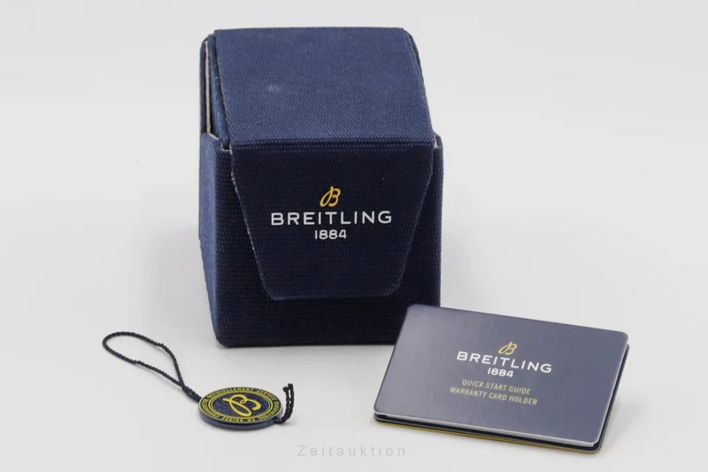 Breitling Navitimer 01 chronograph steel / gold automatic men's watch UB0127 LP: 11250EUR [2303823]