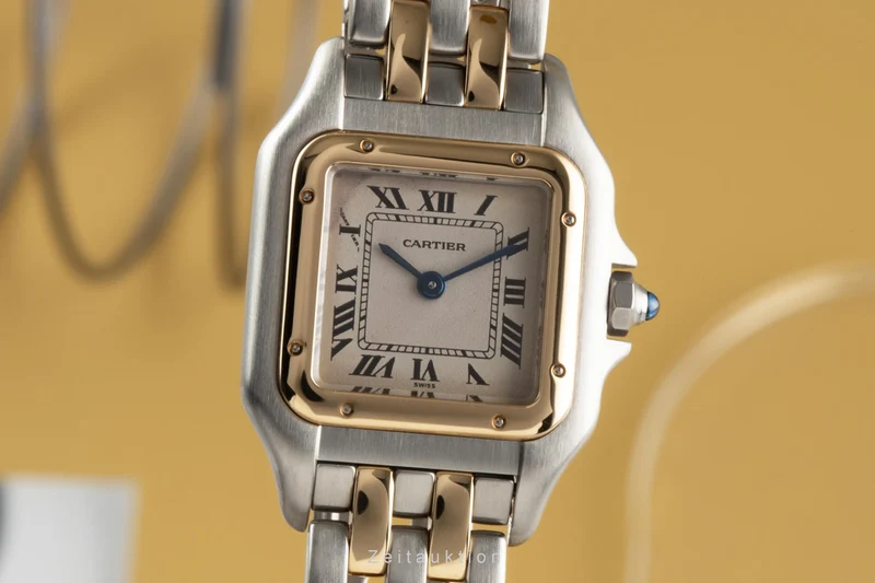 Cartier Panthere steel / gold quartz women's watch W25029B6, 1120 LP: 8950EUR [2303816]