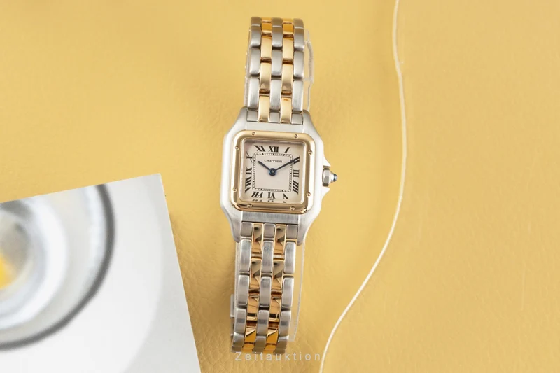 Cartier Panthere steel / gold quartz women's watch W25029B6, 1120 LP: 8950EUR [2303816]