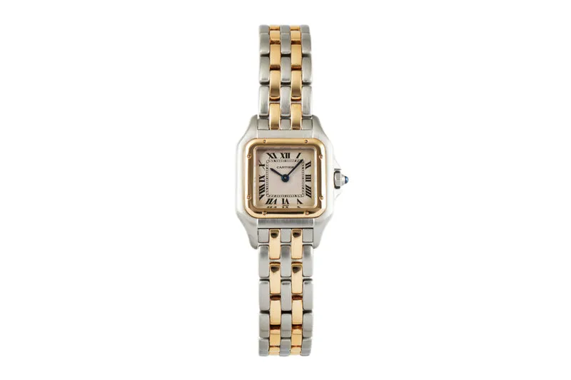 Cartier Panthere steel / gold quartz women's watch W25029B6, 1120 LP: 8950EUR [2303816]