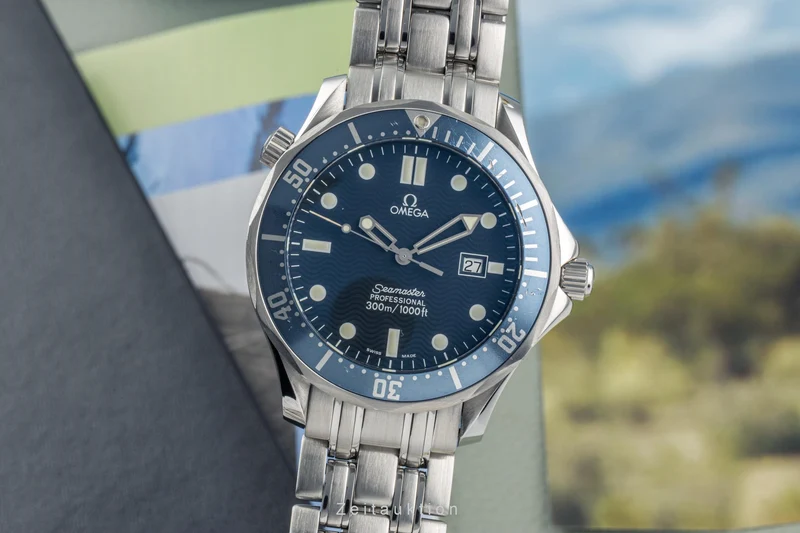 Omega Seamaster steel quartz men's watch 2541.80.00, 196.1523, 396.1523 [2303772]