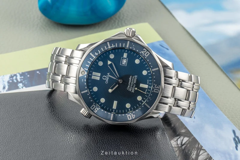 Omega Seamaster steel quartz men's watch 2541.80.00, 196.1523, 396.1523 [2303772]