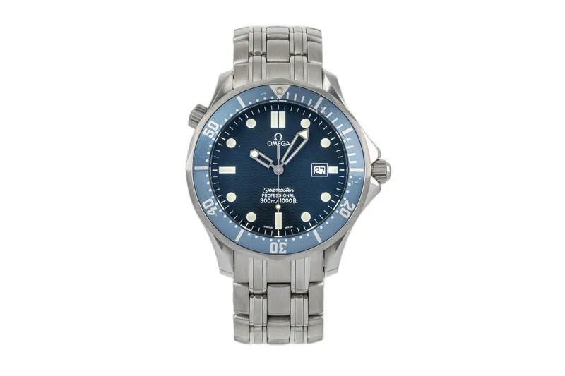 Omega Seamaster steel quartz men's watch 2541.80.00, 196.1523, 396.1523 [2303772]