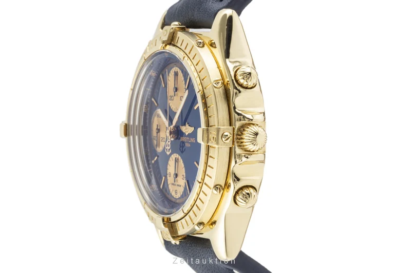 Breitling Chronomat chronograph 18 ct gold automatic men's watch K13047 [2303733]