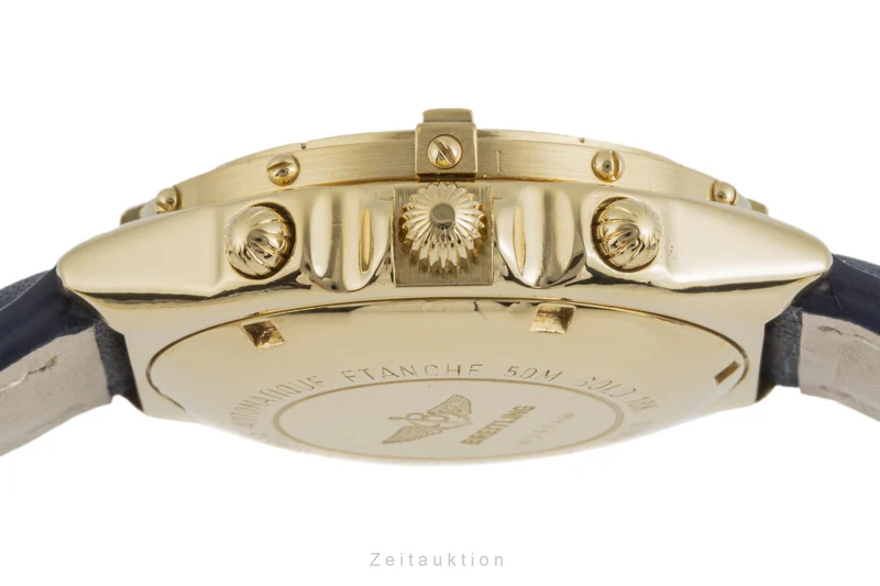 Breitling Chronomat chronograph 18 ct gold automatic men's watch K13047 [2303733]