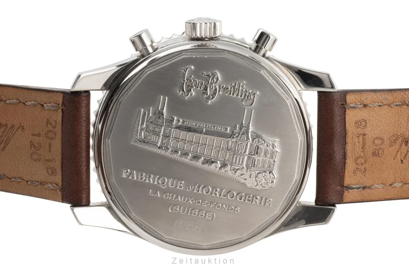 Breitling Montbrillant chronograph steel automatic men's watch AB0130 [2303722]