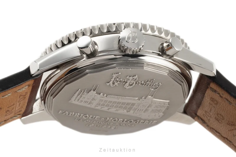 Breitling Montbrillant chronograph steel automatic men's watch AB0130 [2303722]