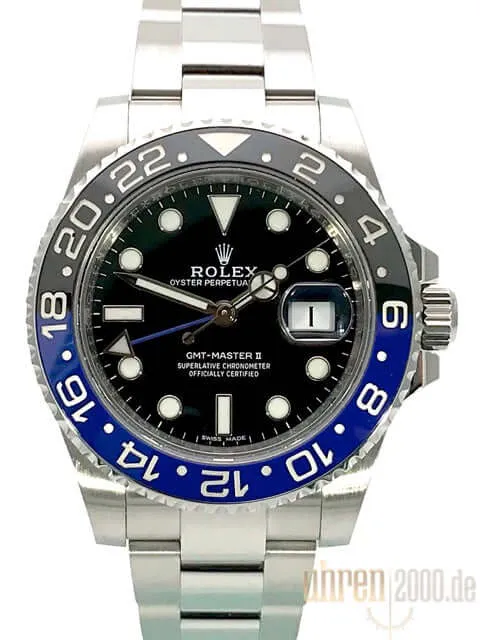 Rolex GMT Master II Edelstahl 116710BLNR LC120 aus 2017
