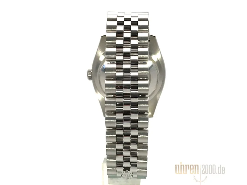 Rolex Datejust 36 Silber Diamant 116234 Jubile-Band aus 2018 LC100