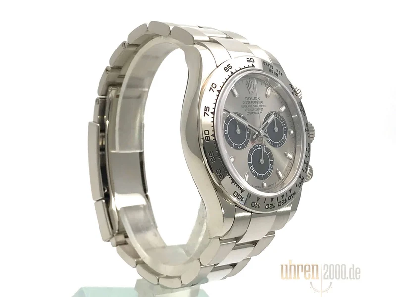 Rolex Cosmograph Daytona 116509 Weißgold Grau aus 2018