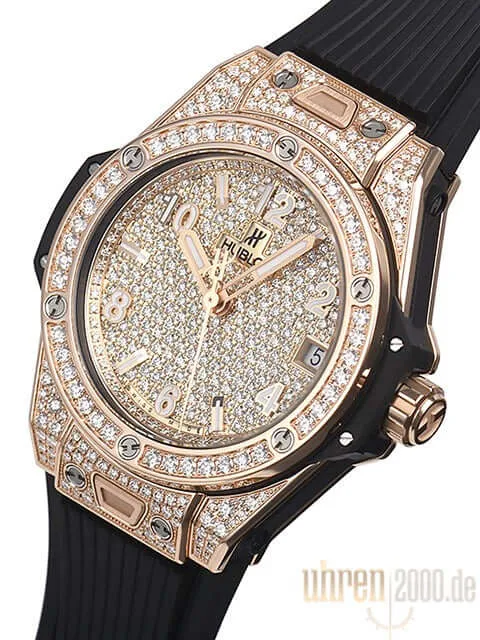 Hublot Big Bang One Click King Gold Full Pave 465.OX.9010.RX.1604