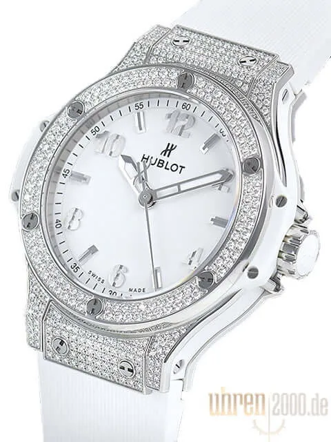 Hublot Big Bang 38 Steel White Pave 361.SE.2010.RW.1704