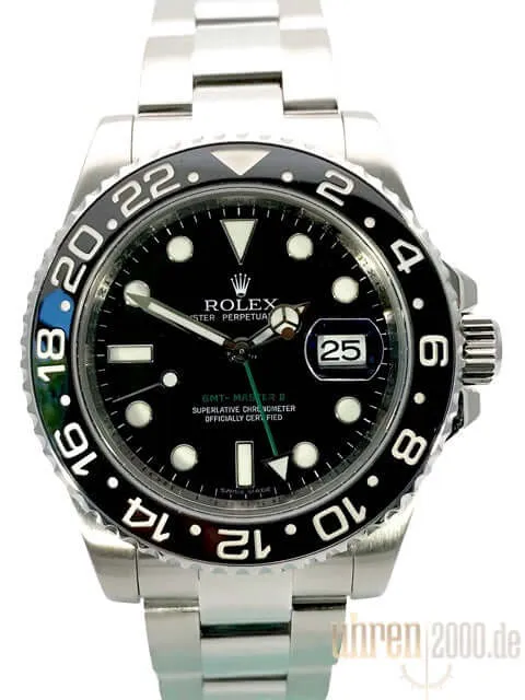 Rolex GMT-Master II Edelstahl 116710LN aus 2013