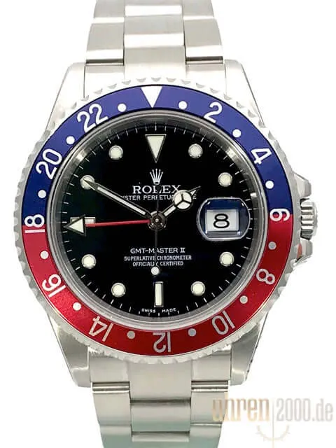 Rolex GMT Master II Ref. 16710 Pepsi aus 2004 F-Serie
