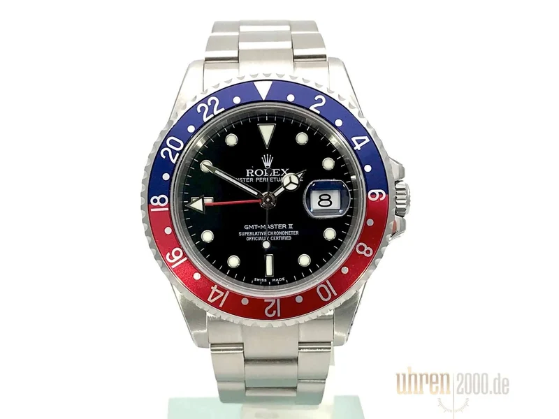 Rolex GMT Master II Ref. 16710 Pepsi aus 2004 F-Serie