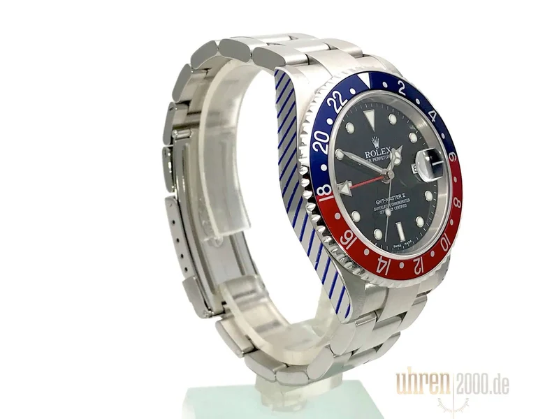 Rolex GMT Master II Ref. 16710 Pepsi aus 2004 F-Serie
