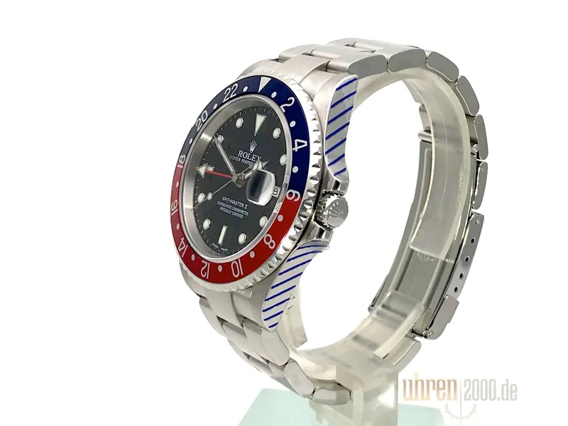 Rolex GMT Master II Ref. 16710 Pepsi aus 2004 F-Serie