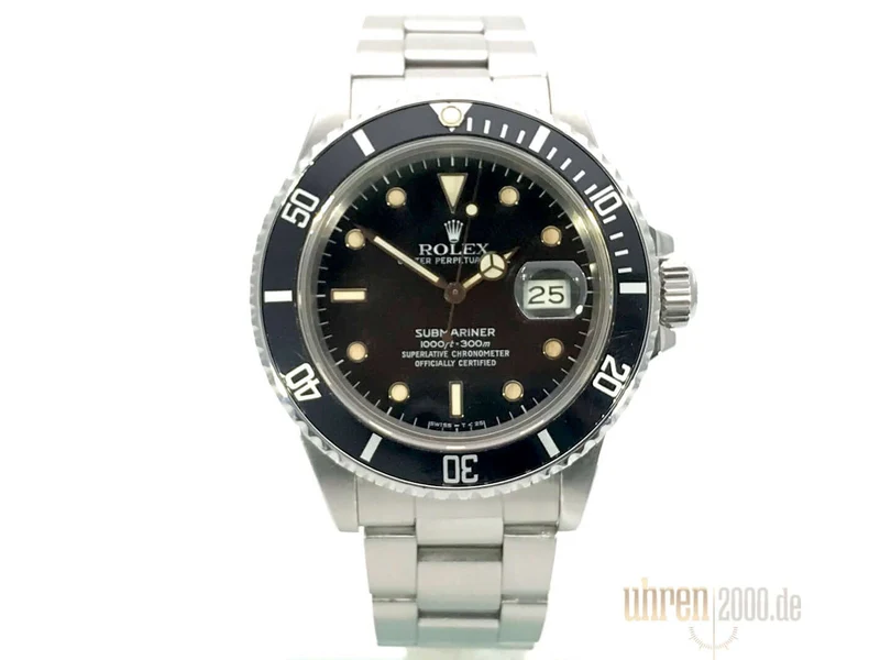 Rolex Submariner Date 16800 aus 1988 LC100