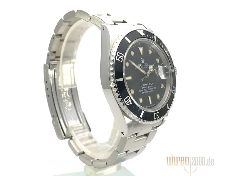 Rolex Submariner Date 16800 aus 1988 LC100