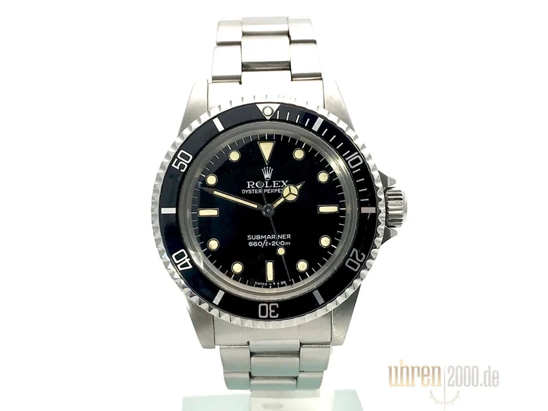 Rolex Submariner Edelstahl 5513 aus 1984 LC100