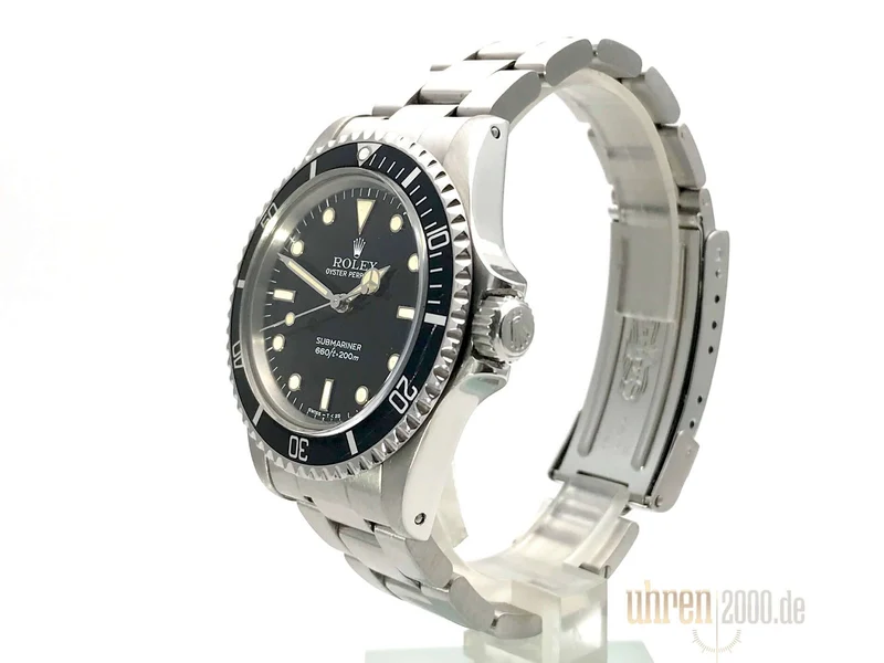 Rolex Submariner Edelstahl 5513 aus 1984 LC100
