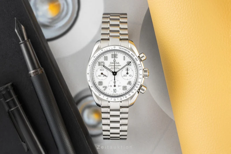 Omega Speedmaster chronograph steel automatic men's watch 324.30.38.40.04.001 LP: 7300EUR [2304520]