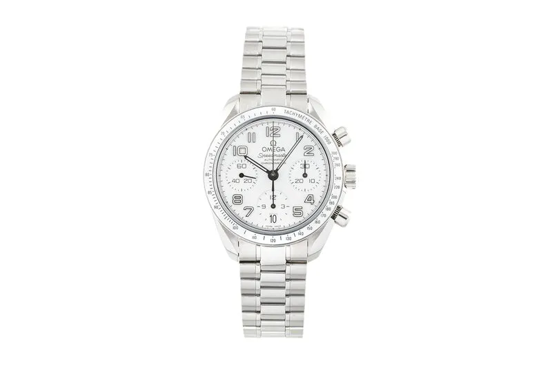 Omega Speedmaster chronograph steel automatic men's watch 324.30.38.40.04.001 LP: 7300EUR [2304520]