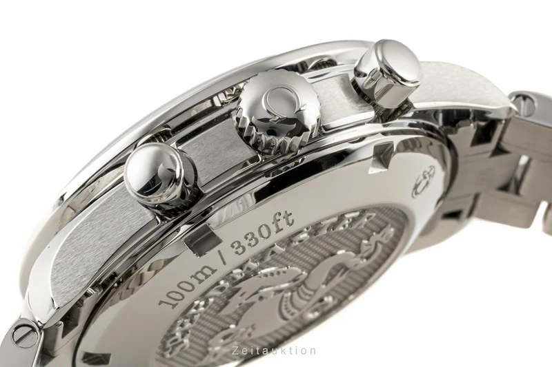 Omega Speedmaster chronograph steel automatic men's watch 324.30.38.40.04.001 LP: 7300EUR [2304520]