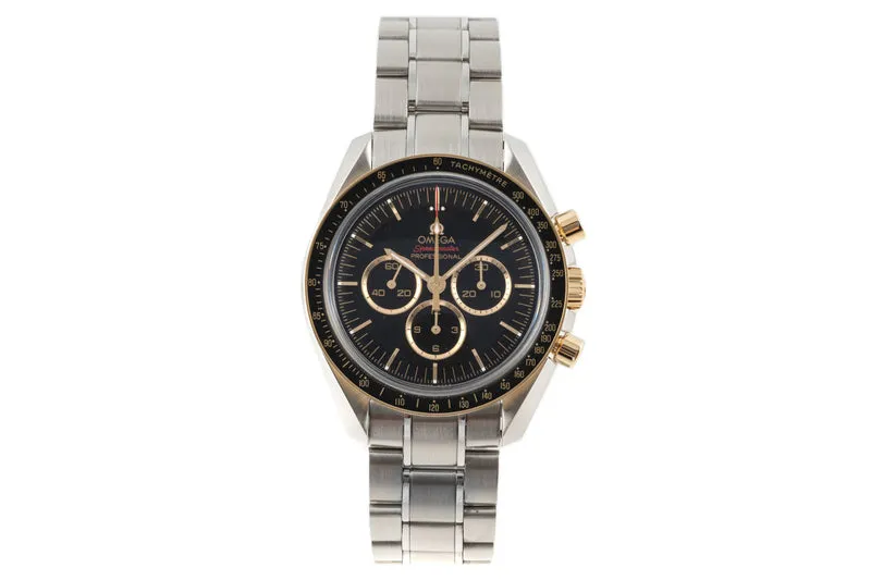 Omega Speedmaster Moonwatch chronograph steel / gold manual winding men's watch 522.20.42.30.01.001 Limited [2304510]