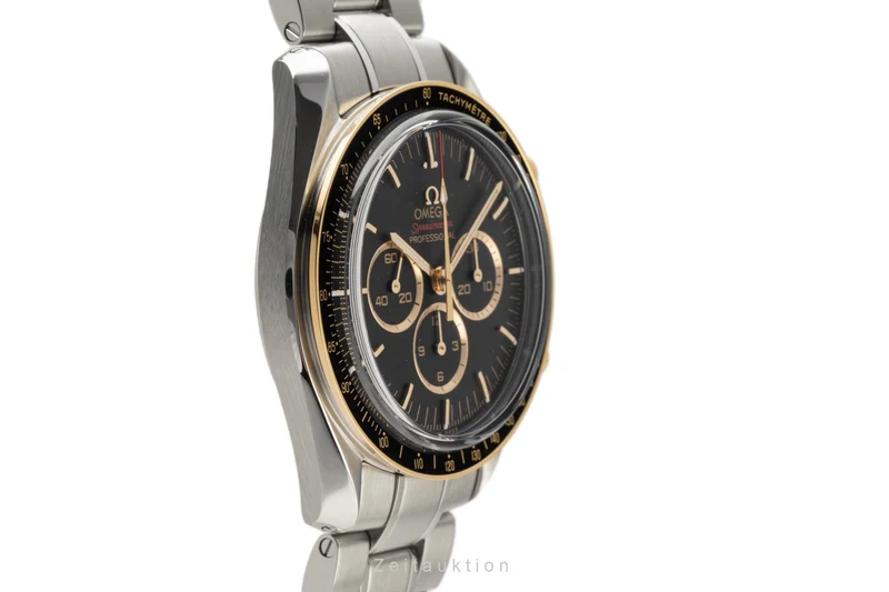 Omega Speedmaster Moonwatch chronograph steel / gold manual winding men's watch 522.20.42.30.01.001 Limited [2304510]