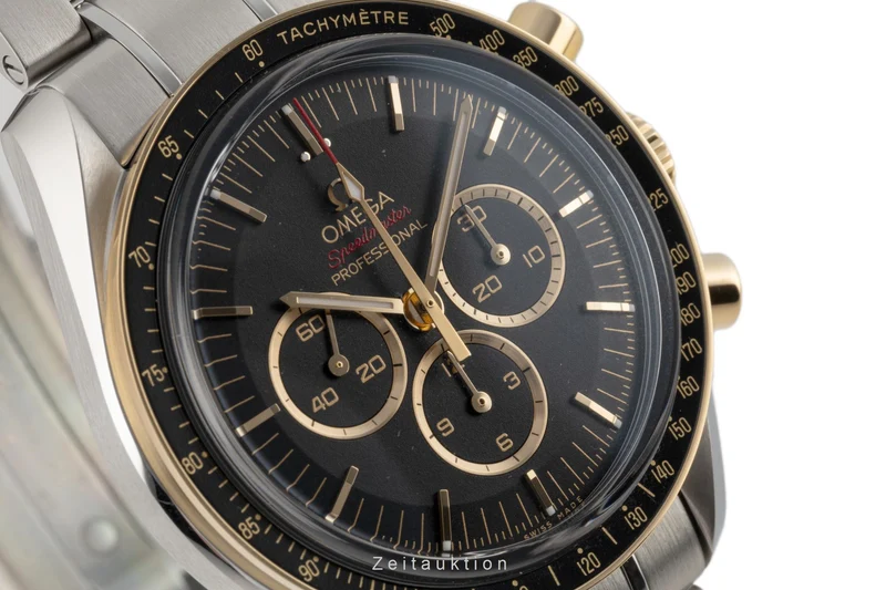 Omega Speedmaster Moonwatch chronograph steel / gold manual winding men's watch 522.20.42.30.01.001 Limited [2304510]