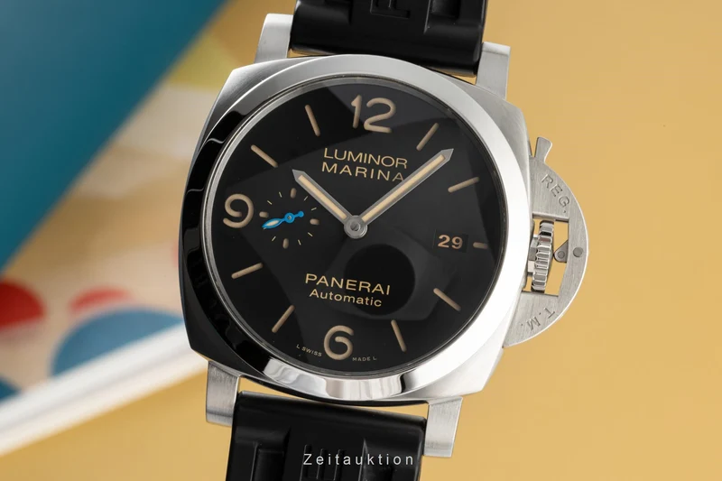Panerai Luminor Marina steel automatic men's watch PAM01312 LP: 8900EUR [2304509]