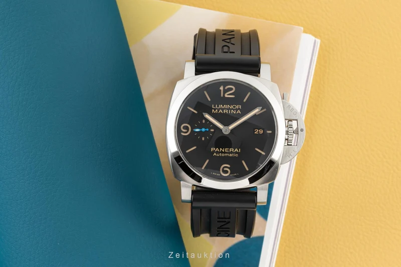 Panerai Luminor Marina steel automatic men's watch PAM01312 LP: 8900EUR [2304509]