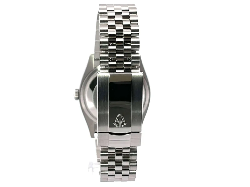 Rolex Datejust 36 Oystersteel Weißgold 126234 Schwarz Jubile-Band