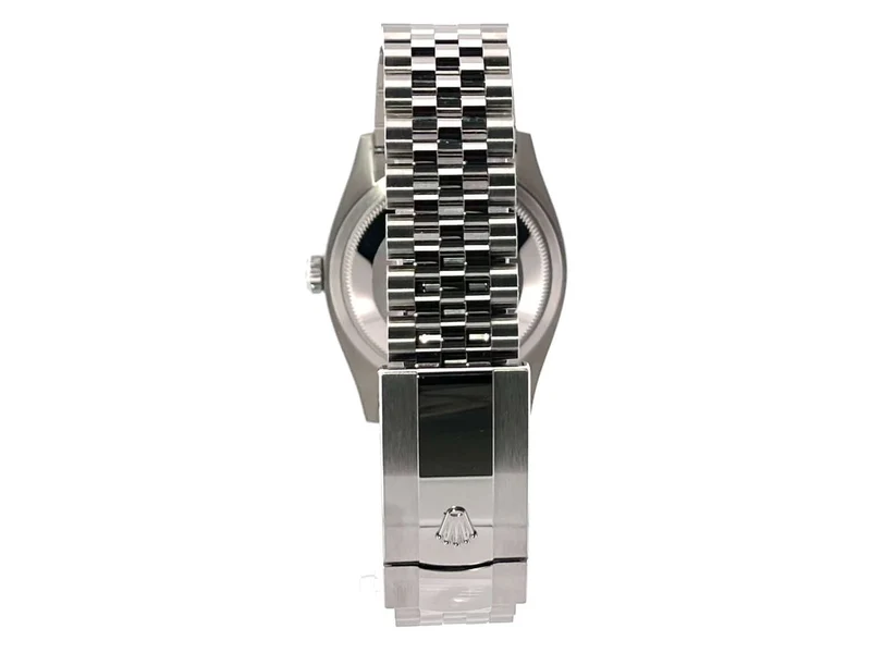 Rolex Datejust 36 Oystersteel Weißgold 126234 Silber Jubile-Band