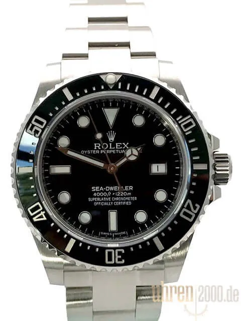 Rolex Sea-Dweller 4000 116600 LC100 aus 2015 ungetragen