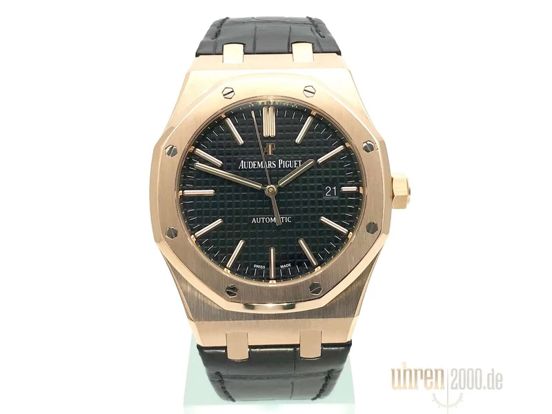 Audemars Piguet AP Royal Oak Jumbo 15400OR.OO.D002CR.01 aus 2018 D-Papiere