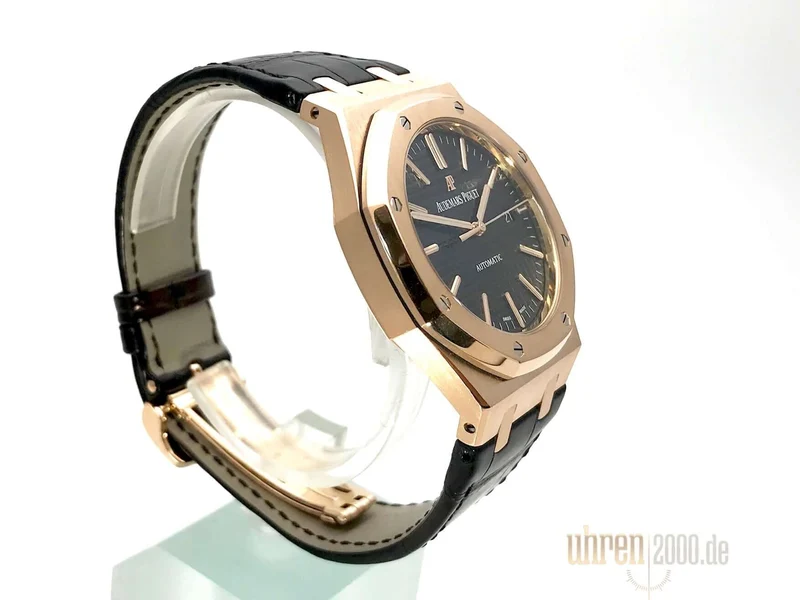 Audemars Piguet AP Royal Oak Jumbo 15400OR.OO.D002CR.01 aus 2018 D-Papiere