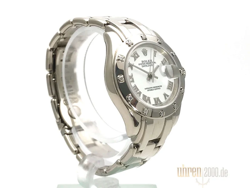 Rolex Perlmaster 29 Weißgold 80319 aus 2003 LC100