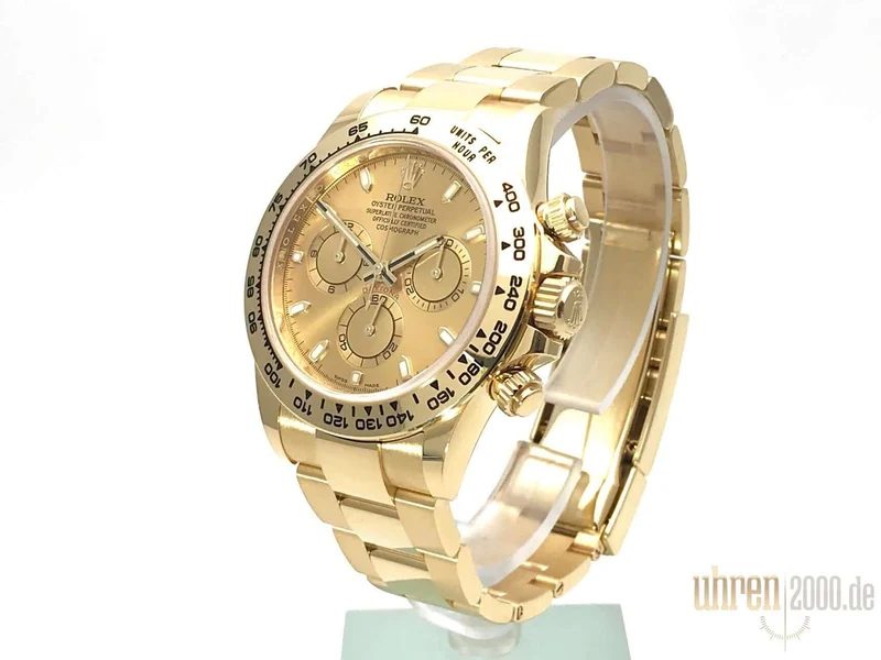Rolex Cosmograph Daytona 18 kt Gelbgold Champagner 116508