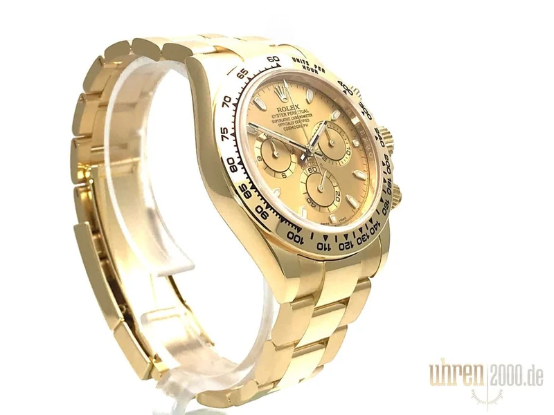 Rolex Cosmograph Daytona 18 kt Gelbgold Champagner 116508