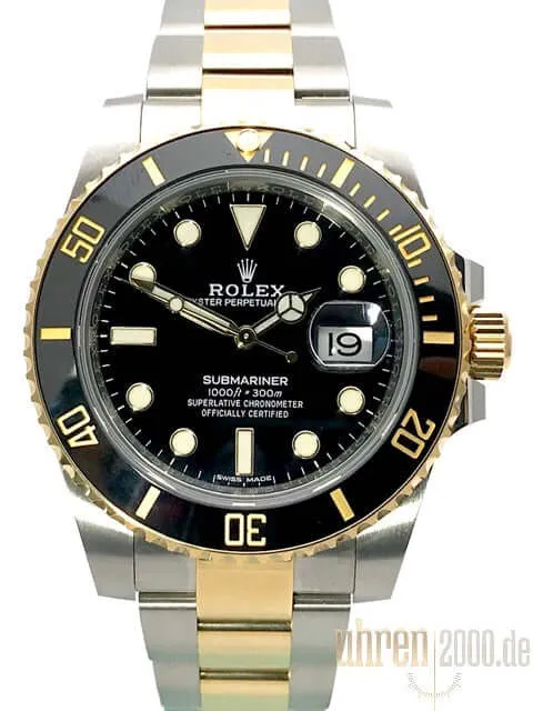 Rolex Submariner Date 116613LN ungetragen aus 2018 LC100