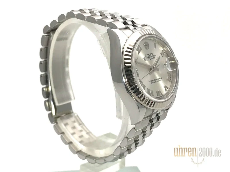 Rolex Datejust 28 Silber Römisch 279174 Jubile-Band aus 2018