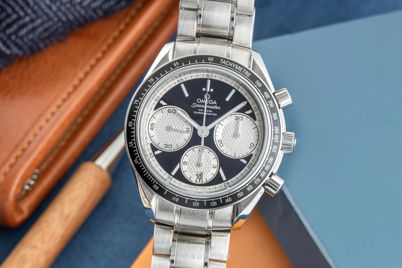 Omega Speedmaster chronograph steel automatic men's watch 326.30.40.50.01.002 LP: 6100EUR [2304538]