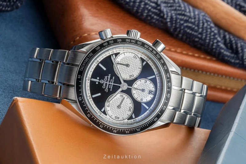 Omega Speedmaster chronograph steel automatic men's watch 326.30.40.50.01.002 LP: 6100EUR [2304538]