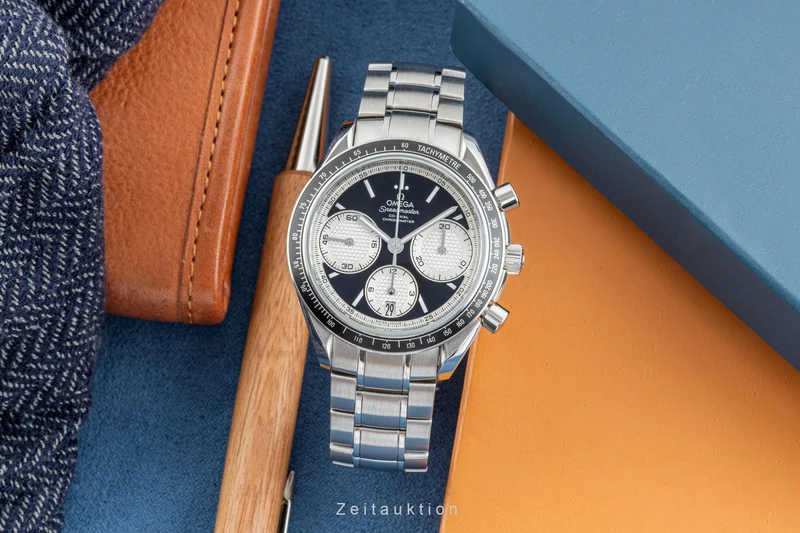 Omega Speedmaster chronograph steel automatic men's watch 326.30.40.50.01.002 LP: 6100EUR [2304538]