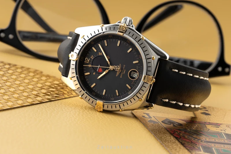 Breitling Windrider steel / gold automatic men's watch B14047, 81980 [2304534]