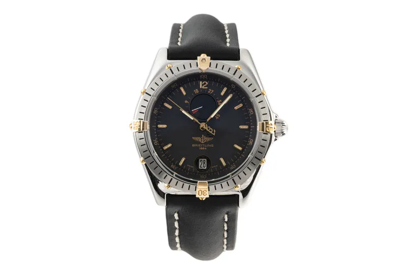 Breitling Windrider steel / gold automatic men's watch B14047, 81980 [2304534]